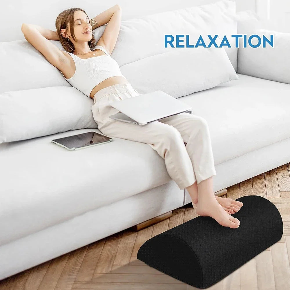 Comfort Foot Rest Under Desk All-Day Pain Relief & Leg Support Stool Under Desk Foot Rest Ergonomic for Home Office Work, Gaming