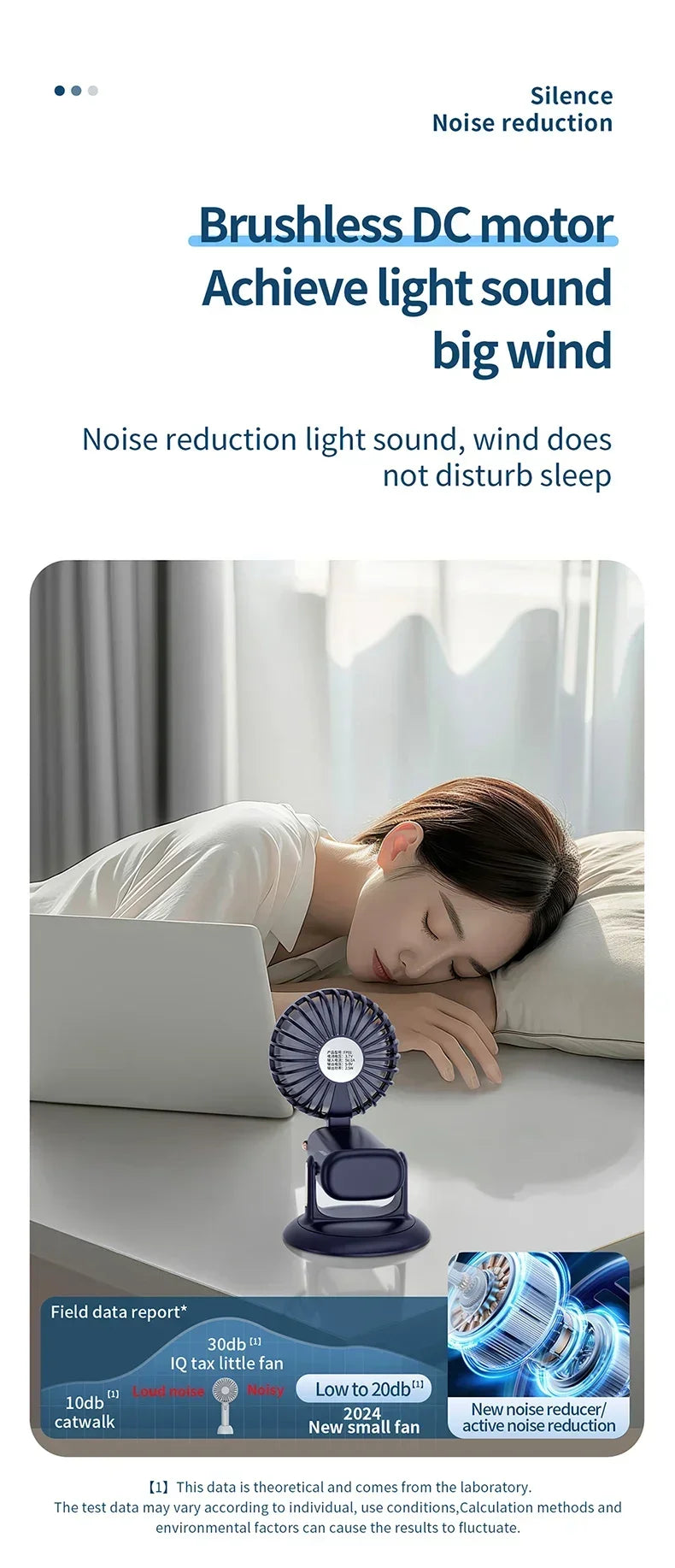 Handheld Mini Fan Portable USB Rechargeable, Foldable Neck Fan with 5 Speeds & Phone Holder, for Outdoor/Desk Use, Lightweight