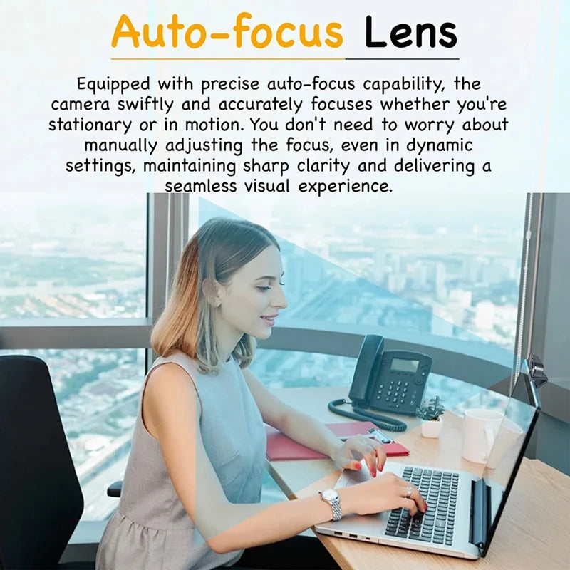 Xiaomi Q1 4K Webcam 2K Autofocus USB Camera 1080P HD With Microphone Computer Camera For Living/Video Call/Conference 2025 New