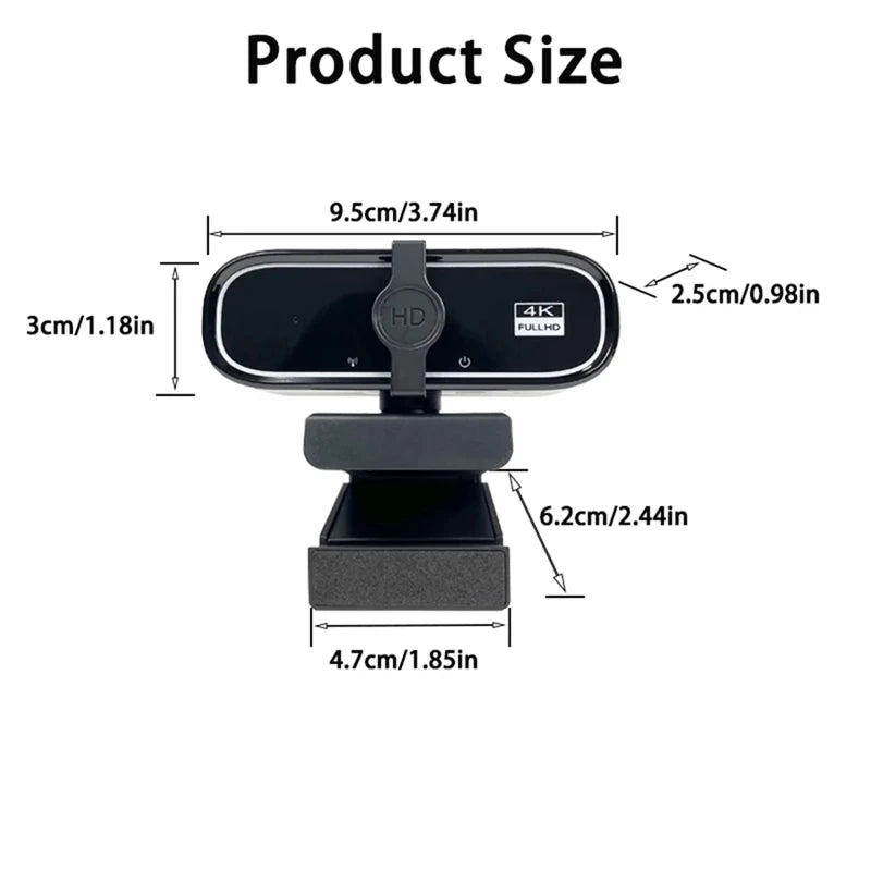 Xiaomi Q1 4K Webcam 2K Autofocus USB Camera 1080P HD With Microphone Computer Camera For Living/Video Call/Conference 2025 New