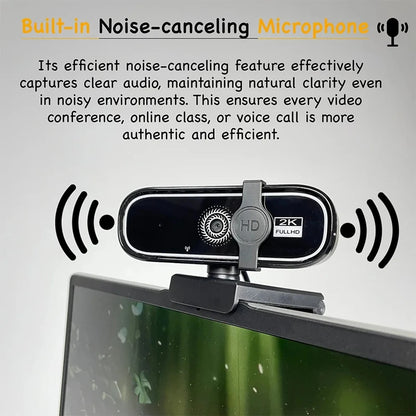 Xiaomi Q1 4K Webcam 2K Autofocus USB Camera 1080P HD With Microphone Computer Camera For Living/Video Call/Conference 2025 New