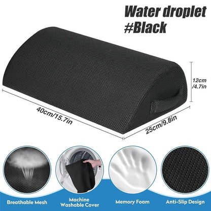 Comfort Foot Rest Under Desk All-Day Pain Relief & Leg Support Stool Under Desk Foot Rest Ergonomic for Home Office Work, Gaming