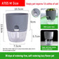 AS High Transparent Series Self Watering Planter Double-layer Resin Flowerpots Desktop Plant Pot for Horticultural Planting Pots